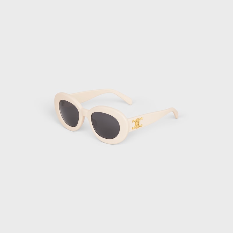 Triomphe Skate 01 sunglasses in Acetate - IVORY -  - 1 | CELINE
