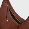 LULU CELINE GRANDE DE PIEL DE BECERRO NUBUCK CON TEXTURA GRANULADA - CASTAÑO - BOLSOS DE HOMBRO - 4 | CELINE