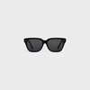 Black Frame 04 Sunglasses in Acetate with Polarized Lenses - Black -  - 1 | CELINE