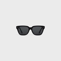 Black Frame 04 Sunglasses in Acetate with Polarized Lenses - Black -  - 1 | CELINE