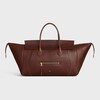 GRANDE NEW LUGGAGE IN MORBIDA PELLE DI AGNELLO LUCIDA - MARRONE SCURO - BORSE TOTE - 1 | CELINE