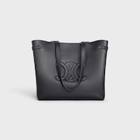 BOLSO CABAS ANAÏS MEDIANO DE PIEL TRIOMPHE DE PIEL DE BECERRO CON TEXTURA GRANULADA - NEGRO - MÁS MODELOS - 2 | CELINE