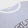 t-shirt 70's celine jersey rayé - BLANC/BLEU MARINE -  - 3 | CELINE