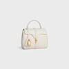 Borsa Mini 16 in pelle di vitello satinata - BIANCO COTONE - 16 - 2 | CELINE