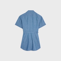 dress IN cotton denim - STONE BIO WASH -  - 2 | CELINE