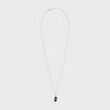 COLLAR DE MEDALLA TRIOMPHE DE LYS DE PLATA DE LEY Y ÓNIX - NEGRO / PLATEADO -  - 3 | CELINE