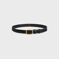 BC-16 25MM BELT IN Taurillon Leather - BLACK -  - 1 | CELINE