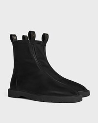 FLOW - ZIPPED BOOT IN Stretch Lambskin - BLACK -  - 2 | CELINE