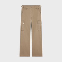 CELINEセリーヌ PANTALON CARGO 2Z297004N 34 CELINE HOMME Straight-Leg Twill Cargo Trousers for Men | MR