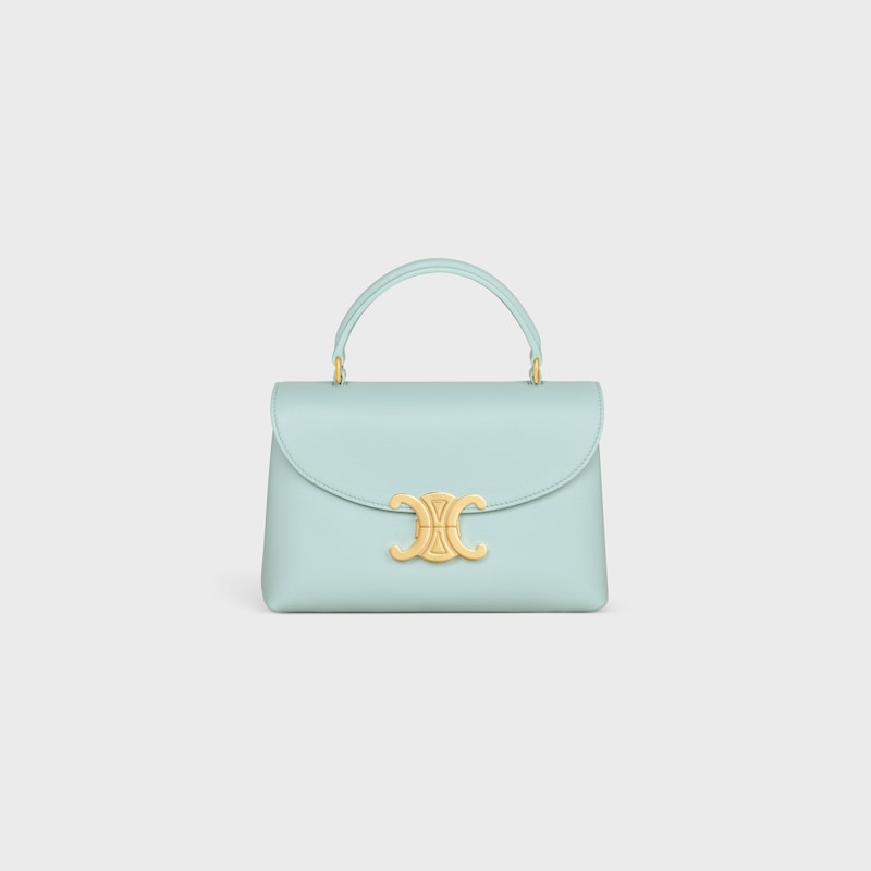 TEEN NINO BAG IN SUPPLE GRAINED CALFSKIN - POWDER BLUE - NEW - 1 | CELINE