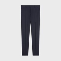 CLASSIC PANTS IN WOOL GABARDINE - NAVY -  - 1 | CELINE