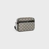 SMALL MESSENGER in TRIOMPHE CANVAS AND CALFSKIN - BEIGE - TRIOMPHE CANVAS - 2 | CELINE