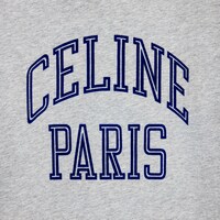 宽松T恤 - 复古混灰色/海军蓝 -  - 1 | CELINE
