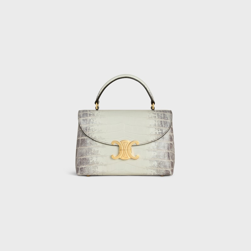 TEEN NINO BAG IN NILOTICUS CROCODILE - NATURAL - NINO - 1 | CELINE