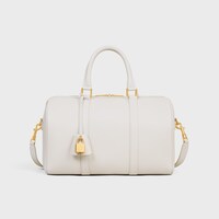 Large Boston IN SUPPLE GRAINED CALFSKIN - RICE - MORE LINES - 1 | CELINE
