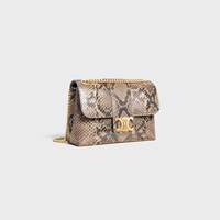 Medium Celine Victoire Bag IN pearly python - NATURAL - CELINE VICTOIRE - 2 | CELINE