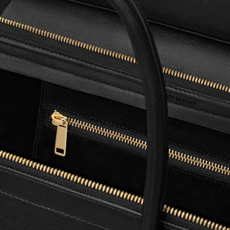 LUGGAGE AGNEAU BRILLANT SOUPLE - Noir - SACS À MAIN - 1 | CELINE