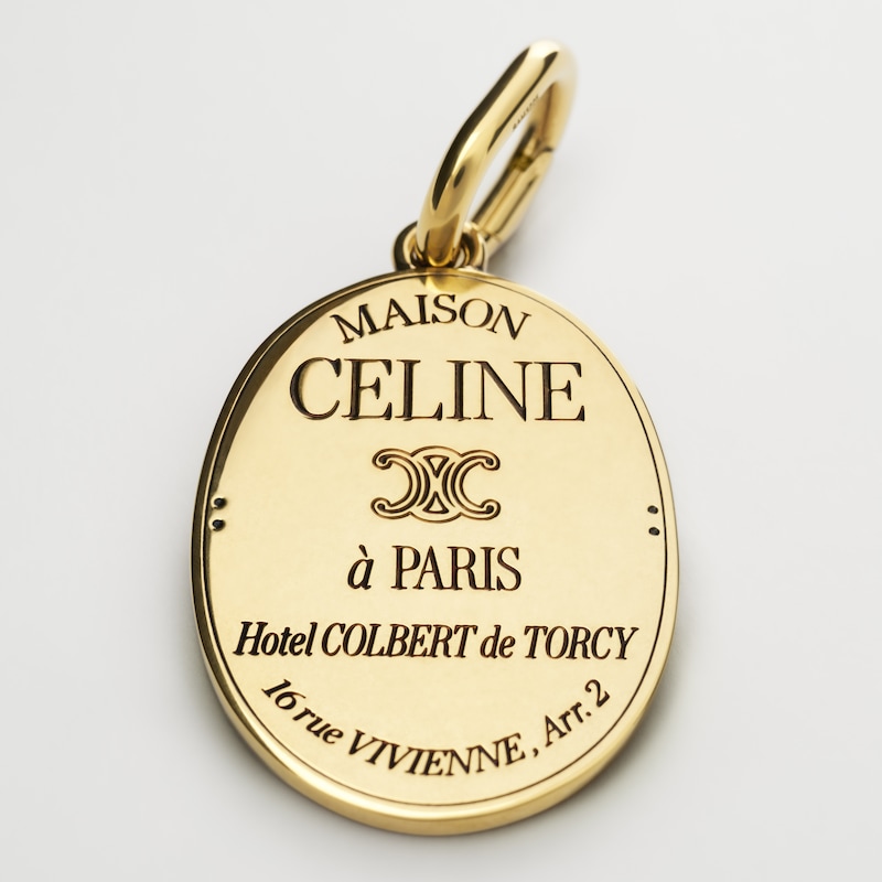 CELINE 참 메종 CELINE 메달 - 골드 피니시 브라스 - 골드 - NEW - 1 | CELINE