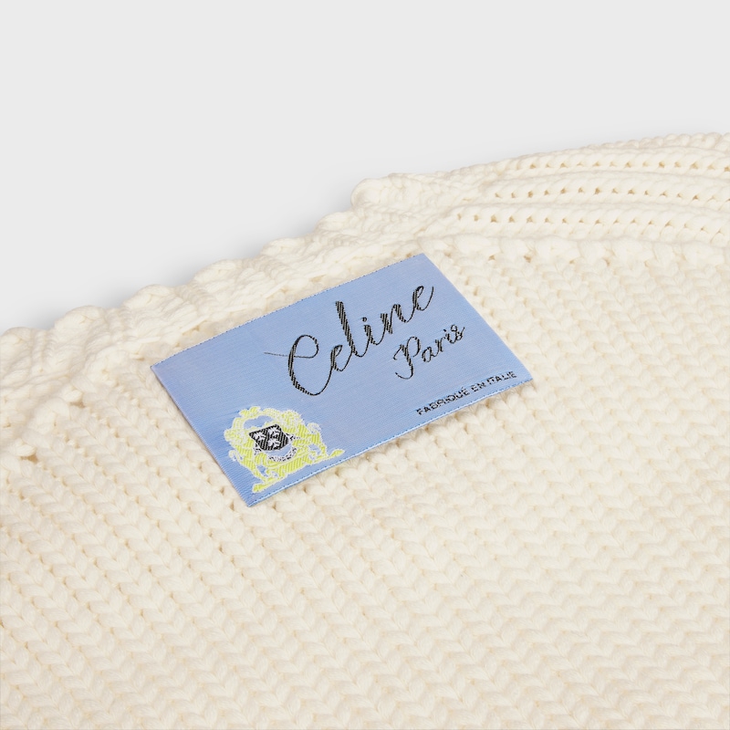cardigan IN cotton - OFF WHITE -  - 1 | CELINE