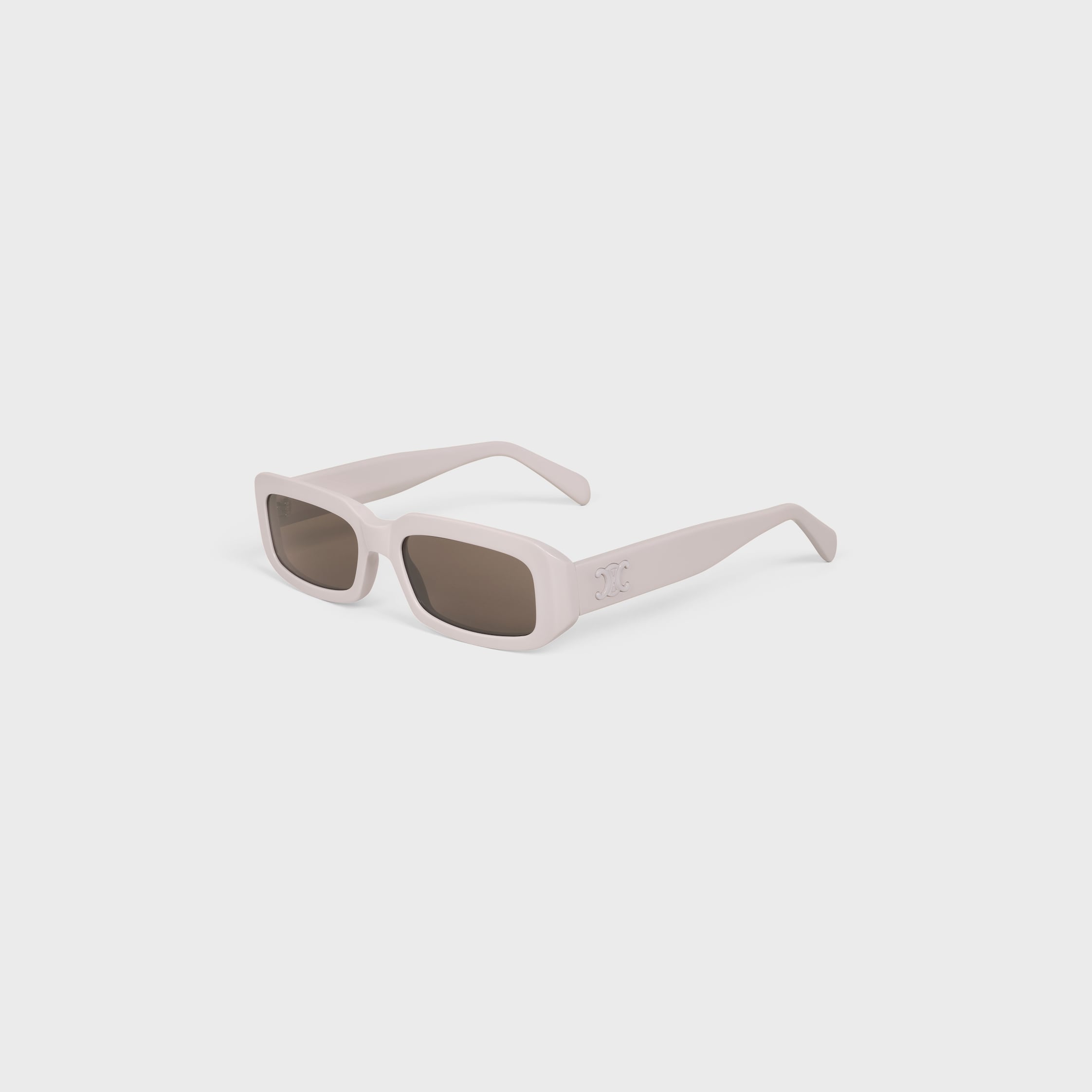 Triomphe Men 01 sunglasses in Acetate - Warm Grey | CELINE
