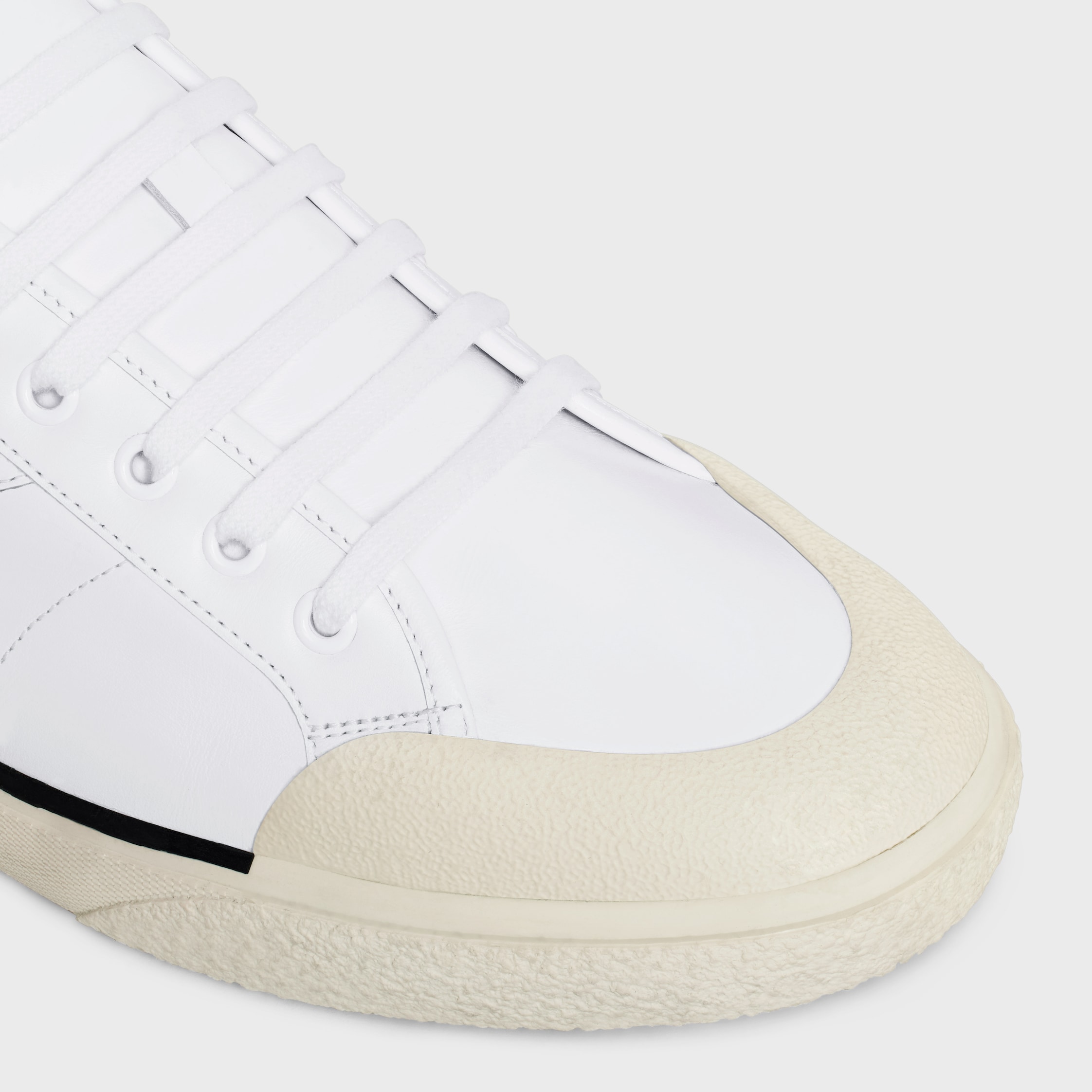 CELINE ALAN AS-01 LOW LACE-UP SNEAKER IN CALFSKIN