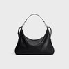 Large Strap Romy IN CROCODILE EMBOSSED DEERSKIN - BLACK - DRAWING SERIES - 1 | CELINE