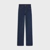 kitty jeans in raw wash denim - RAW WASH | CELINE