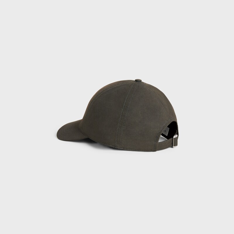 celine baseball cap in cotton - EBENE -  - 1 | CELINE