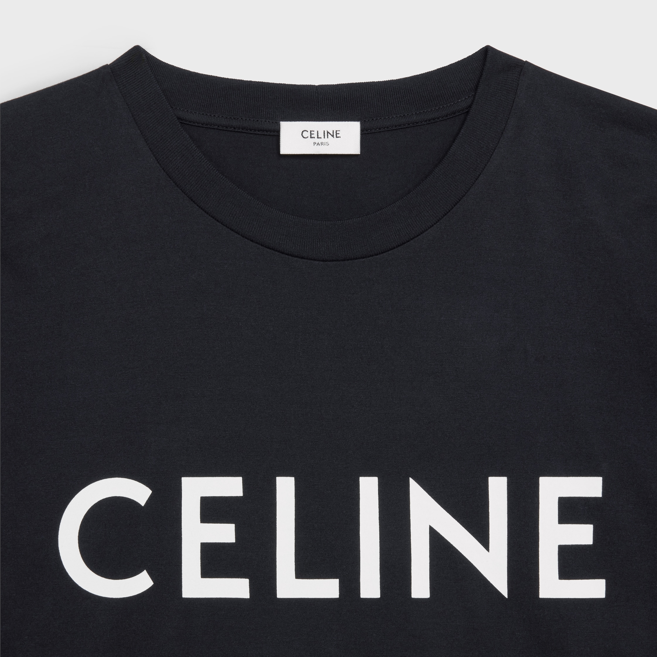 CELINE ロゴ Tシャツ サイズXS ホワイト