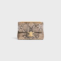 Medium Celine Victoire Bag IN pearly python - NATURAL - MORE LINES - 1 | CELINE