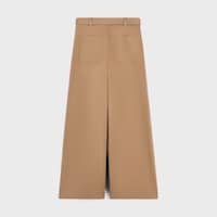 กางเกงเทลแลตผ้าคอตตอนทวิลล์ - สีคาราเมล -  - 2 | CELINE