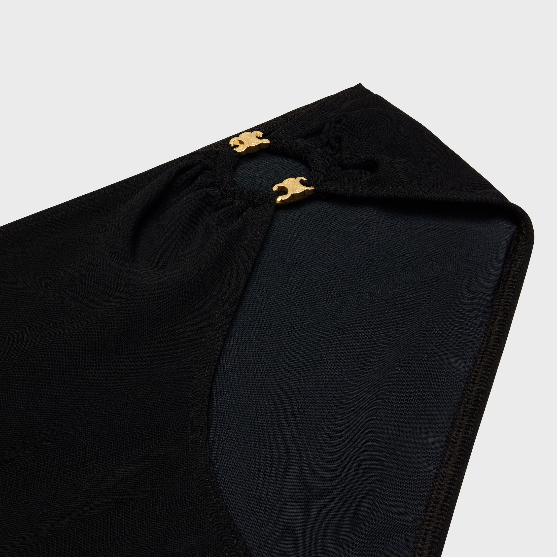 【日本入手困難】TRIOMPHE SWIMSUIT IN MATTE JERSEY TRIOMPHE SWIMSUIT IN MATTE JERSEY - BLACK | CELINE
