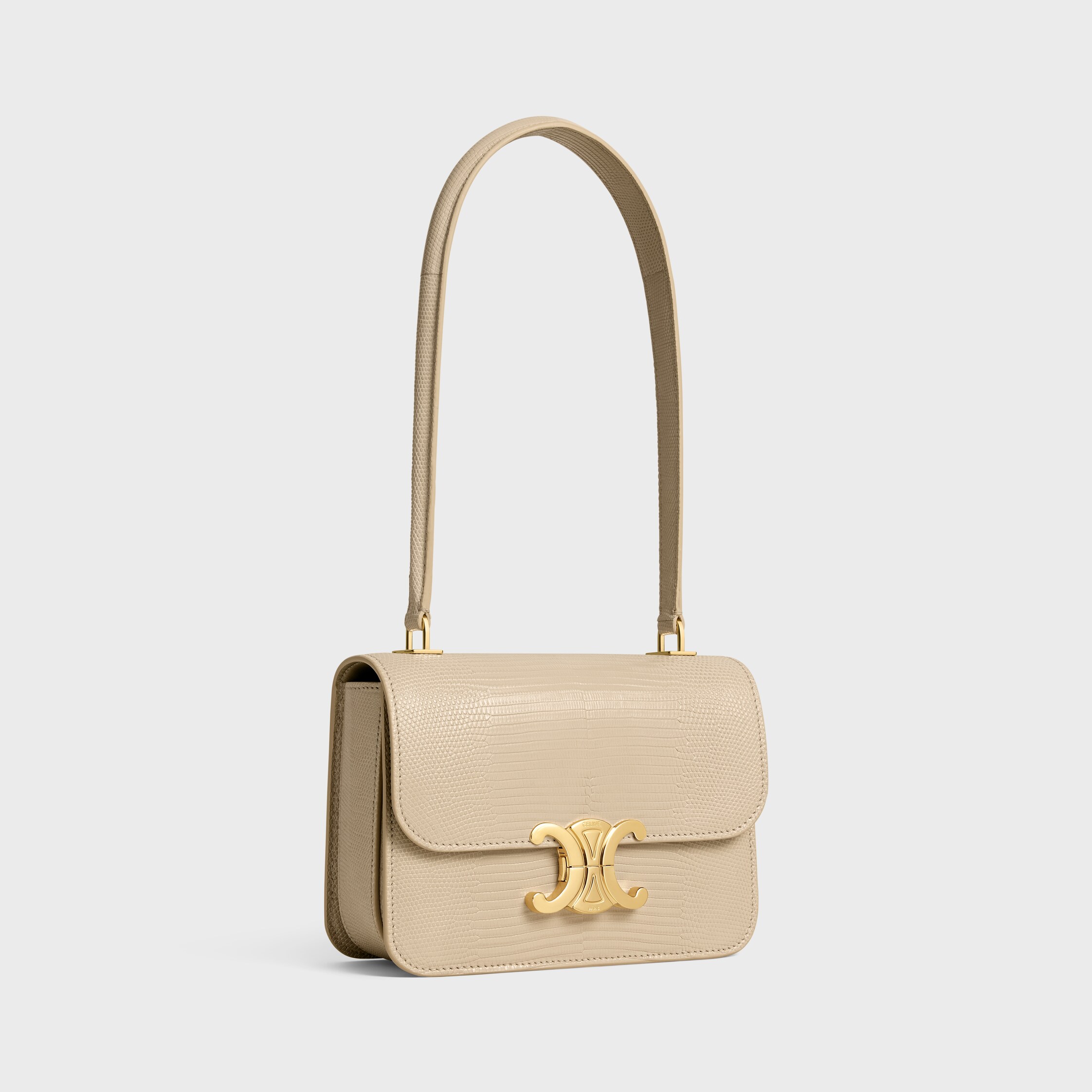 TEEN GARANCE bag IN lizard - DEEP IVORY | CELINE