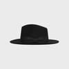 fedora hat in felt - BLACK -  - 2 | CELINE