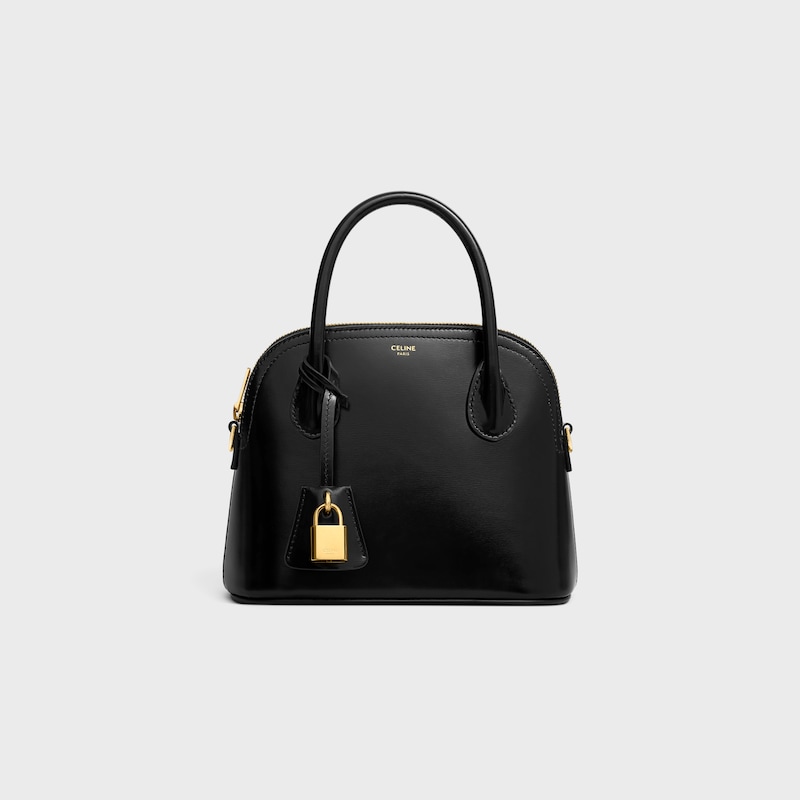 TEEN HONORINE BAG IN shiny calfskin - BLACK - CROSS-BODY BAGS - 1 | CELINE