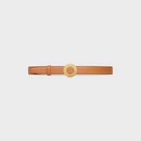 Reversible Strap 25MM IN Natural Calfskin and Triomphe Canvas -  -  - 2 | CELINE