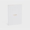 large notebook in paper - WHITE - STATIONERY - 2 | CELINE