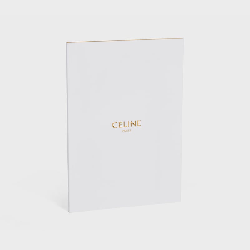 大号纸质笔记本 - 白色 - 精品甄选 - 1 | CELINE