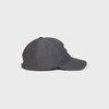 triomphe baseball cap IN WASHED COTTON GABARDINE - ARDOISE -  - 3 | CELINE