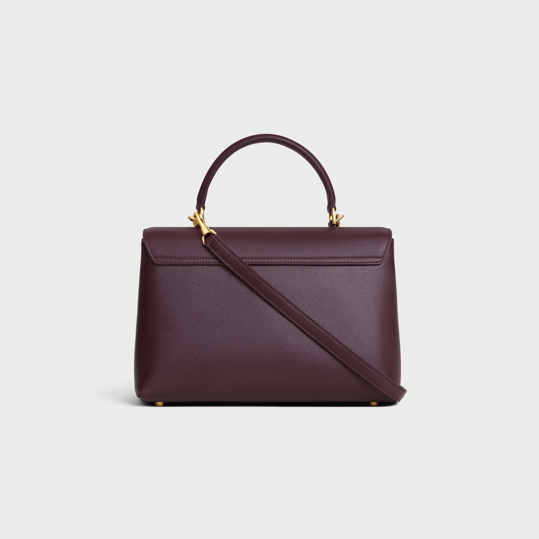 CELINE★ミディアムニノバッグ サプル グレインドカーフスキン ミディアム ストラップウォレット ニノ / サプルグレインド