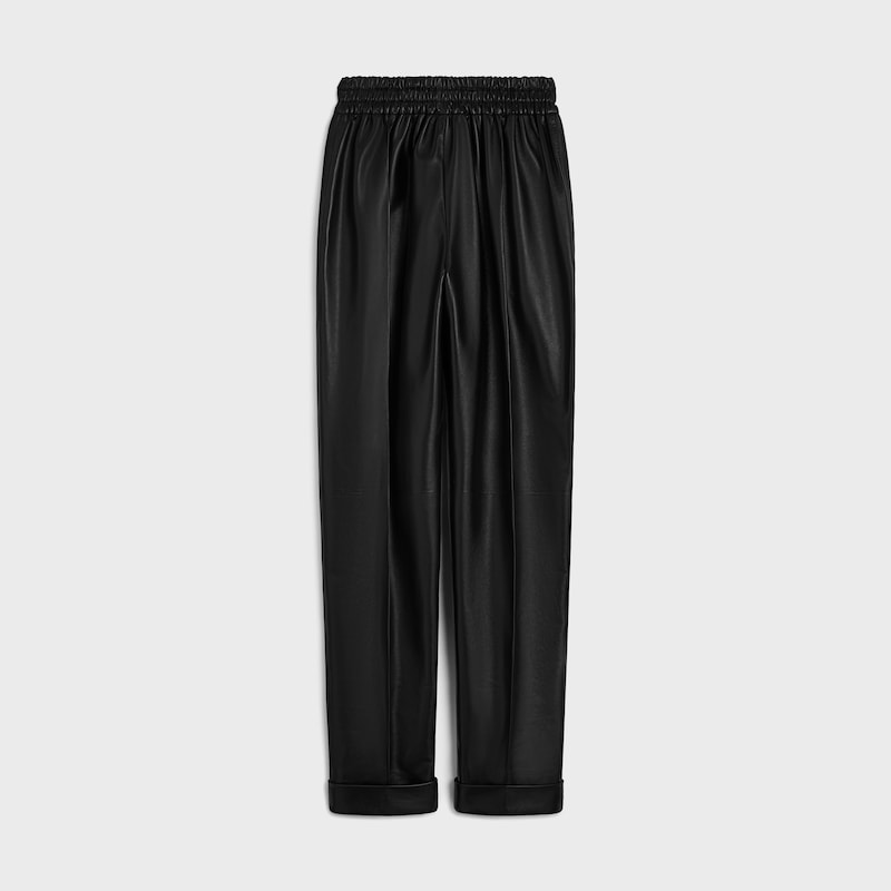 trousers IN lambskin - BLACK -  - 1 | CELINE