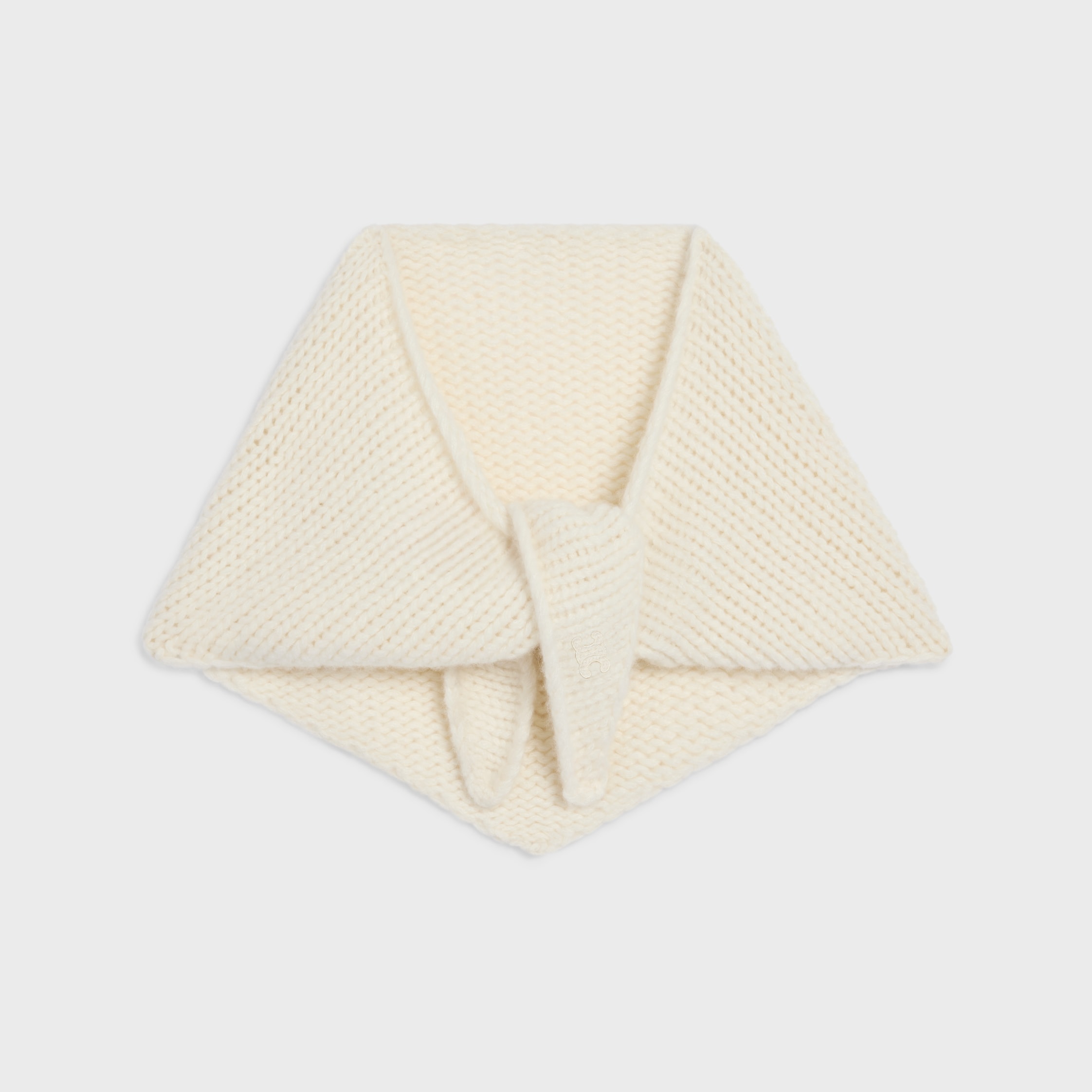 バンダナ / カシミア & シルク - オフホワイト | CELINE