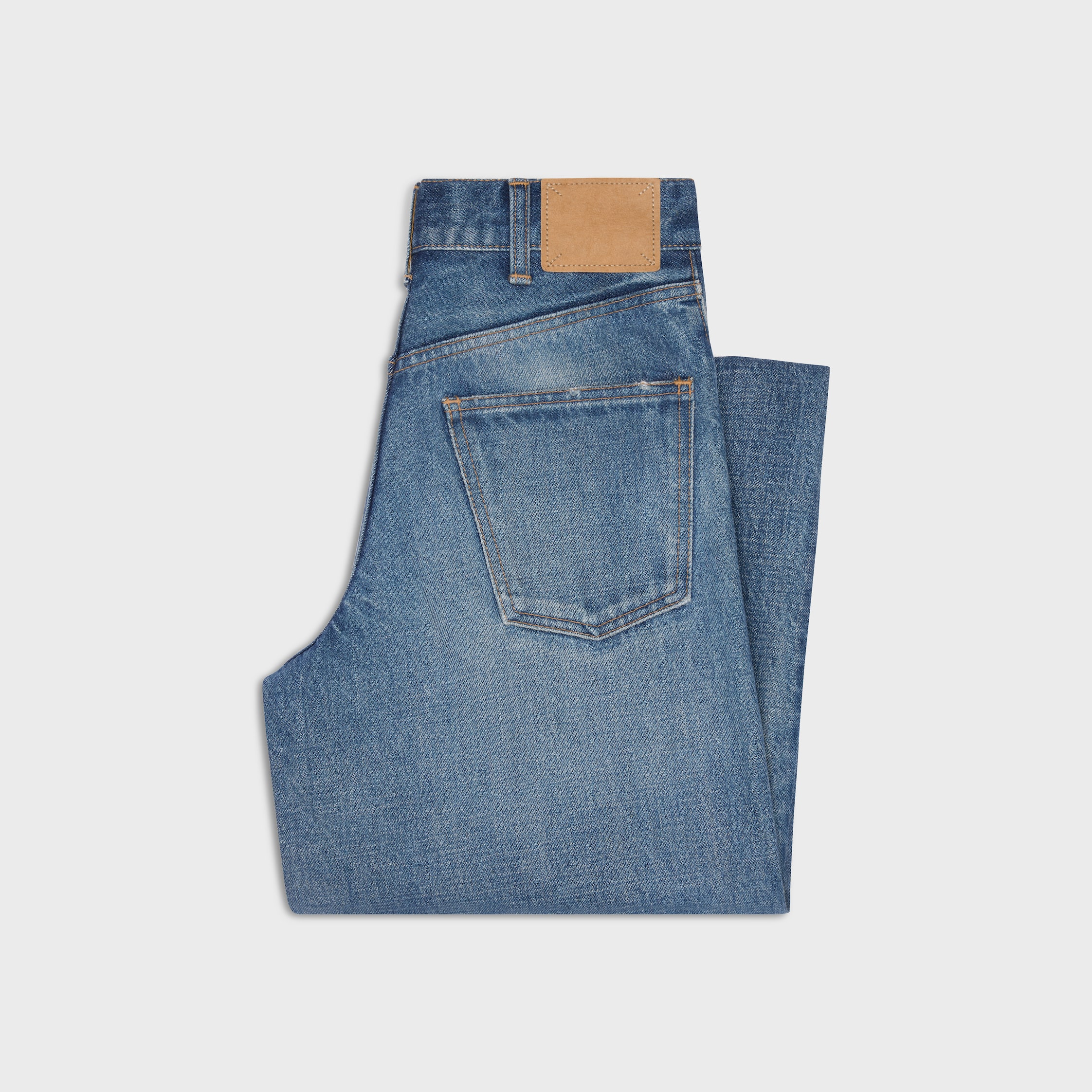 セリーヌ Celine Surf Flare Jeans Women's Flared surf jeans in union wash denim | CELINE | 24S