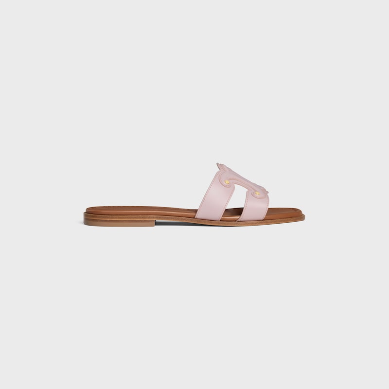 MARINA MULE IN CALFSKIN - BLEACHED PINK -  - 1 | CELINE