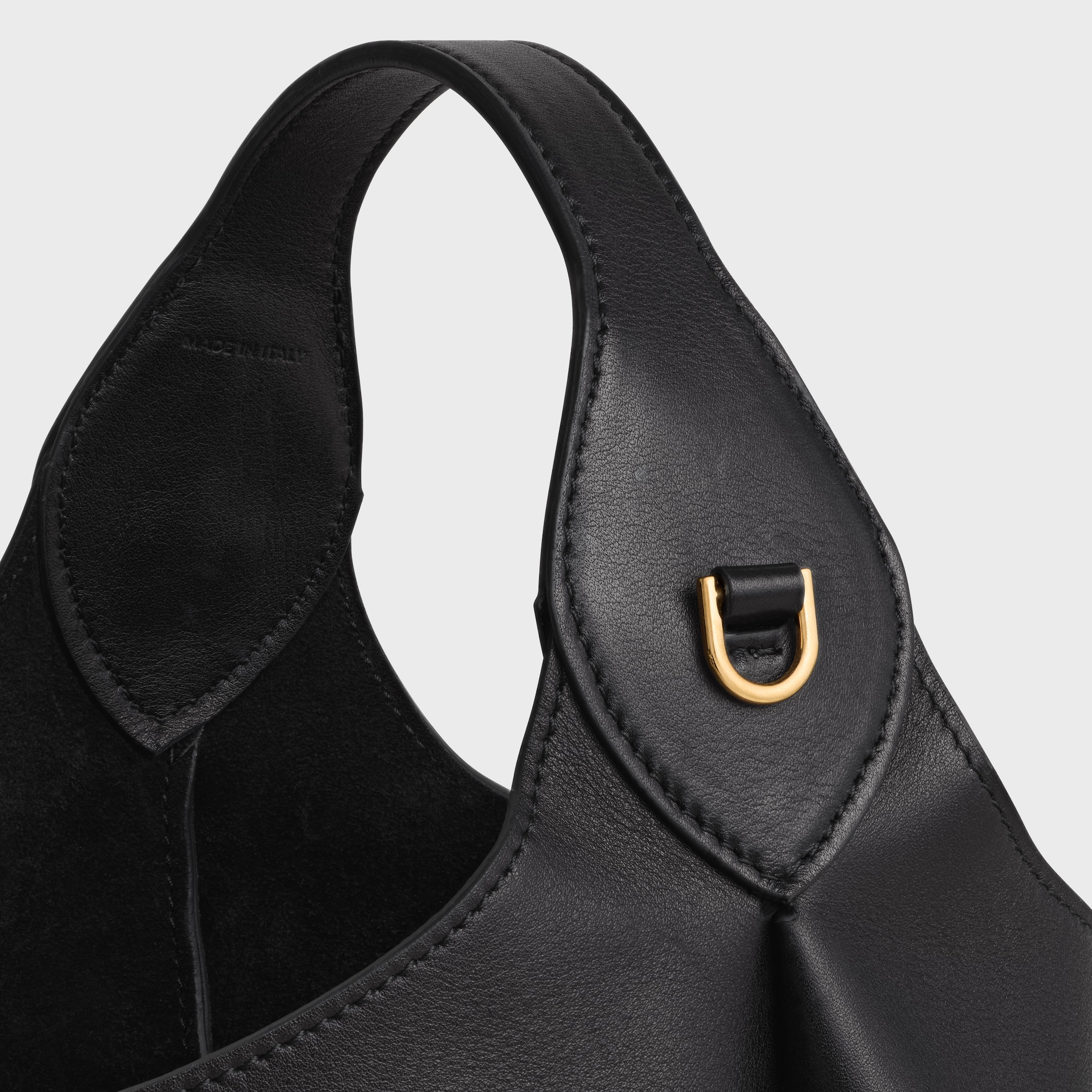 スモールホーボー / サプルスムースカーフスキン - ブラック | CELINE