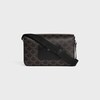 Flap Messenger bag IN TRIOMPHE CANVAS AND CALFSKIN - BLACK - HAND-PICKED GIFTS - 3 | CELINE