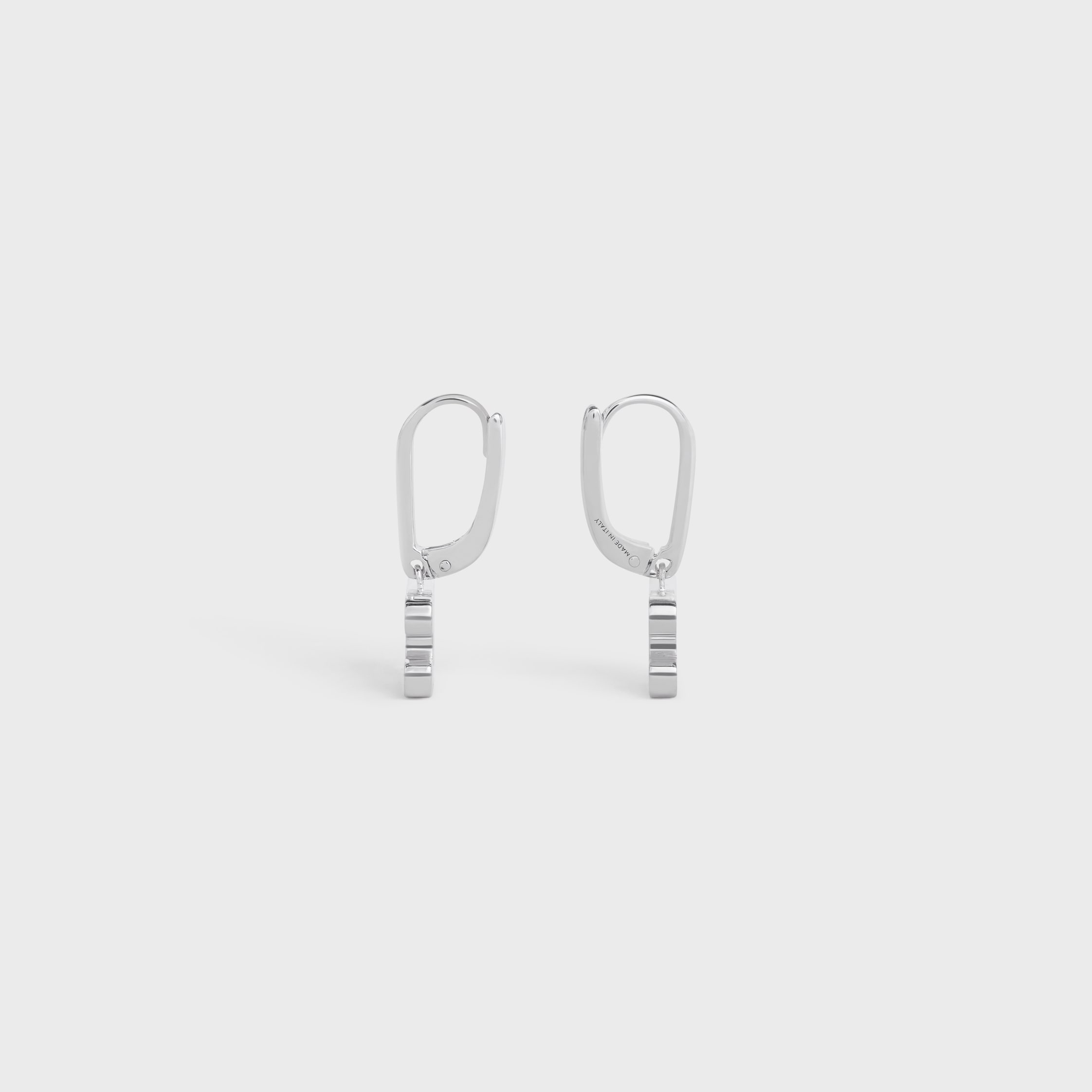 CELINE】 セリーヌ トリオンフ ピアス SILVER 刻印あり✩ - メルカリ