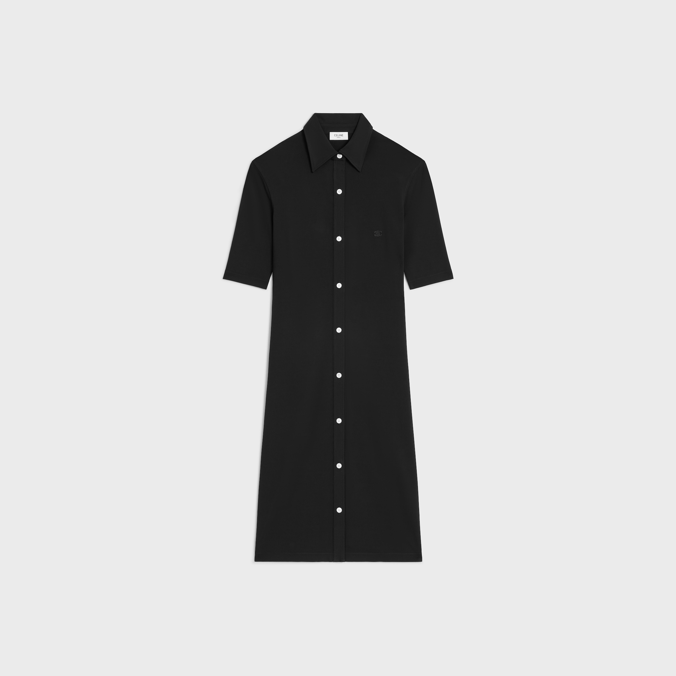 ワンピース CELINE Dark Navy Combination Dress Celine Dress - Black – Aila Blue