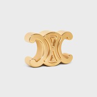 TRIOMPHE PAPERWEIGHT IN STEEL - GOLD - STATIONERY - 2 | CELINE