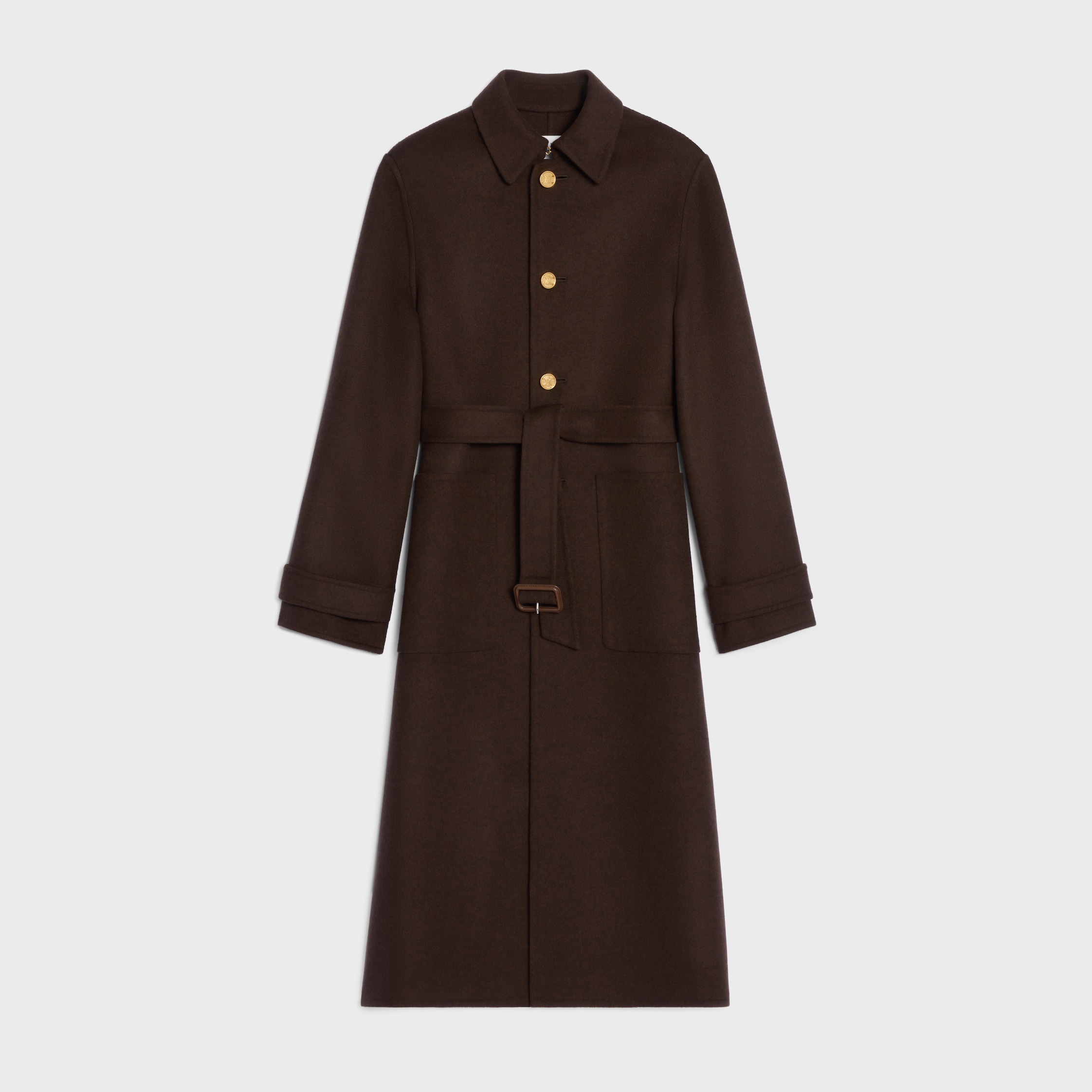 Celine 20AW WOOL LONG COAT セリーヌ DESIGNER COATS WOMEN | CELINE